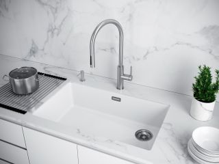 Мойка кухонная Paulmark Lumi LU74SK-WH белый